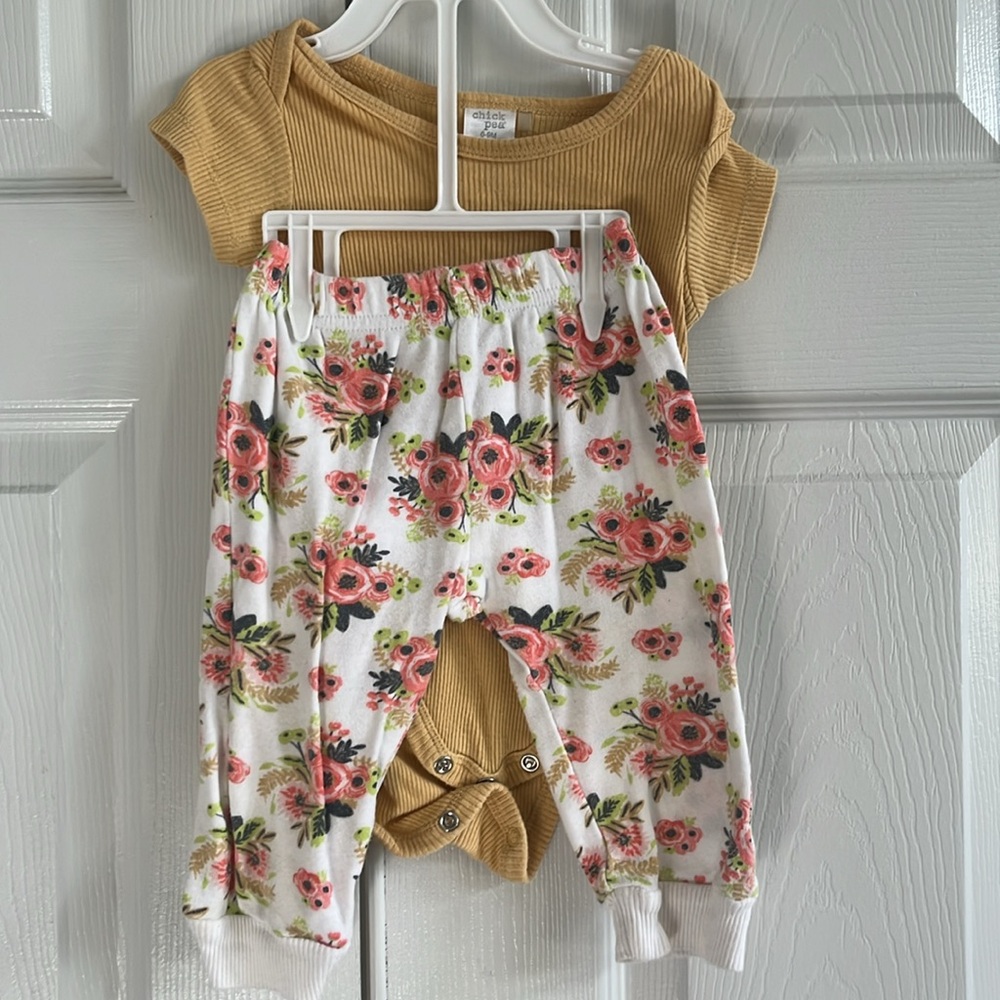 6-9   2 piece toddler girl outfit
